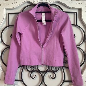 NWOT FABLETICS MOCK LONG SLEEVE STRETCH SWEATSHIRT  SIZE MEIDUM